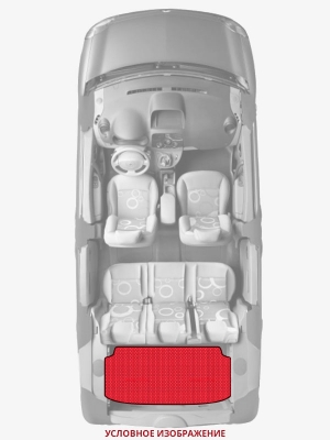 ЭВА коврики «Queen Lux» багажник для Volvo P1800